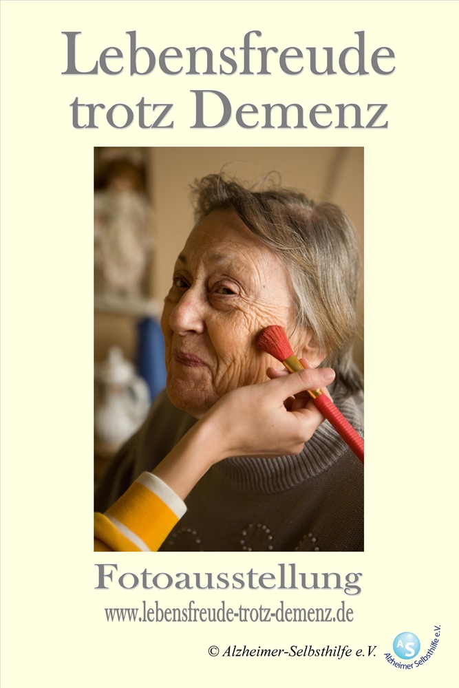 Plakat Alzheimer Selbsthilfe e.V.